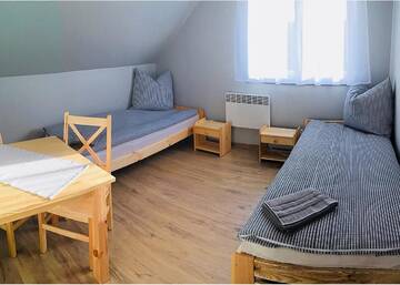 Фото номера Двухместный номер с 2 отдельными кроватями Хостелы Hostel Przystan г. Rościno 4
